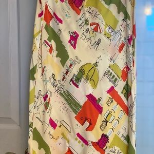 Summer French/Paris print skirt - 12P